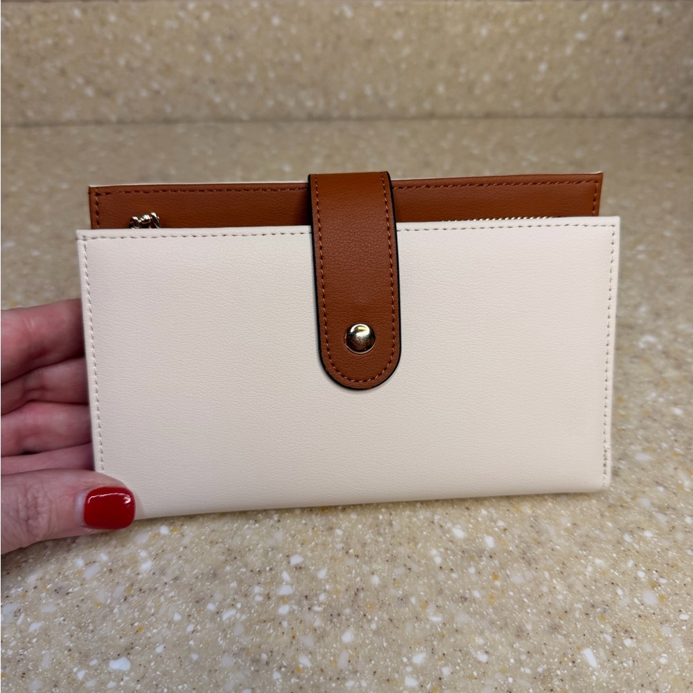 Women's Wallets RFID Blocking Trifold Clutch Wallet Credit Card Holde...